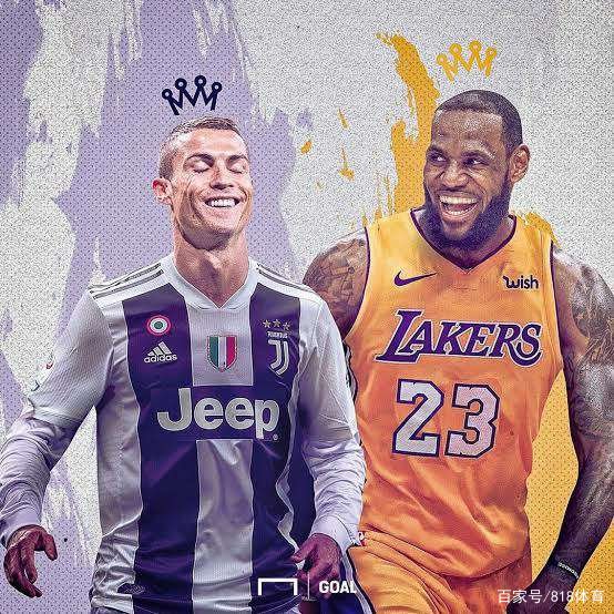 
王对王!美媒晒詹皇C罗冠军对比图:他们都在3支球队联赛夺冠：泛亚电竞(图2)